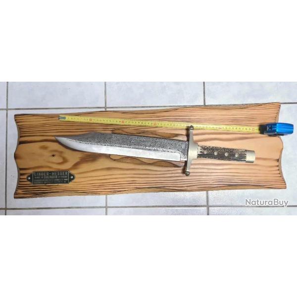 RARE & EXCEPTIONNEL "ALAMO BOWIE" de SOLINGEN ** 60 CM **