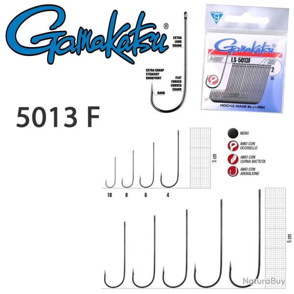 Hame�on Mer / Surf Gamakatsu 5013 F N� 8