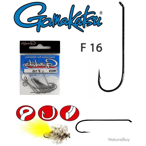 Hame�on Mer / Surf Gamakatsu F 16 N� 6