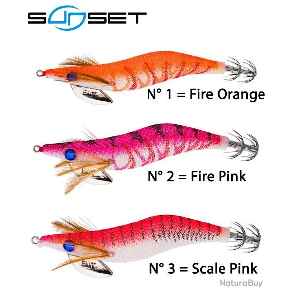 Turlutte Sunset sunsquid bad gambas plongeante N� 2