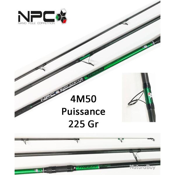 Canne NPC Surf Tribus Velenosa 4M50