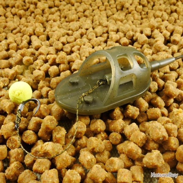 Feeder in-line pellet Life Orange hand Flat 30 Gr