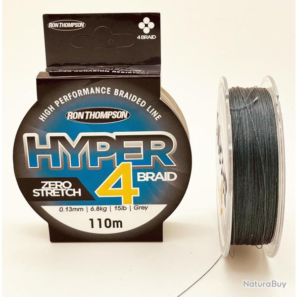 Tresse haute performance Hyper 4-Braid en 110m 10/100
