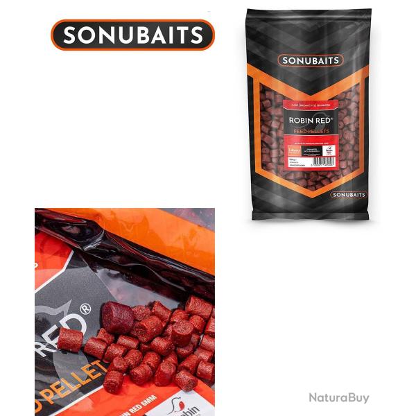Pellet Sonubaits Feed Pellets Robin Red 4 mm