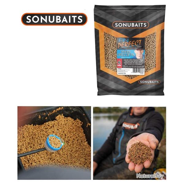 Pellet Sonubaits Feed Pellets Fin Perfect 6 mm