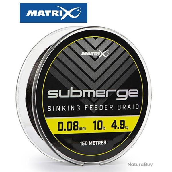 Tresse feeder / anglaise Matrix Submerge Braid - 150M 10/100