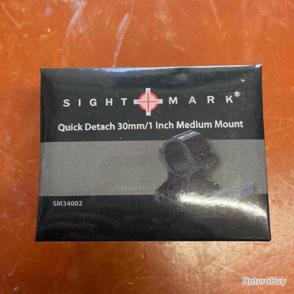 SIGHTMARK� Quick Detach 30mm/1 Inch Medium Mount