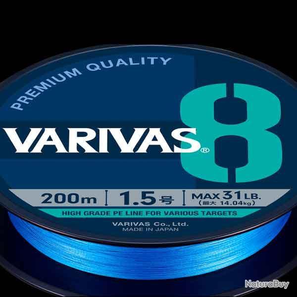 Varivas 8 Ocean Blue Pe1.2 23lb
