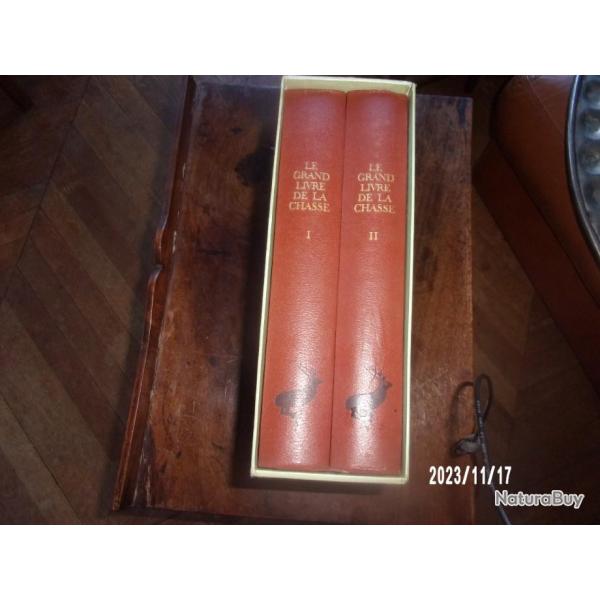 le grand livre de la chasse en deux volumes