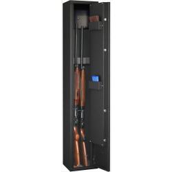 ARMOIRE FORTE INFAC GAMME SENTINEL 6 + 1 ARMES AVEC LUNETTE + COFFRE SD7 INTERIEUR LIVRAISON OFFERTE