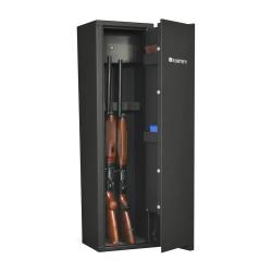 ARMOIRE FORTE INFAC GAMME SENTINEL 6 + 1 ARMES AVEC LUNETTE + COFFRE SD7 INTERIEUR LIVRAISON OFFERTE