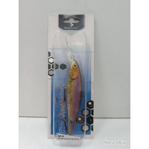 !!! Leurre DYNAMIC leurres DP TRAVADO 10 cm SUSPENDING GHOST FISH  V2!!!