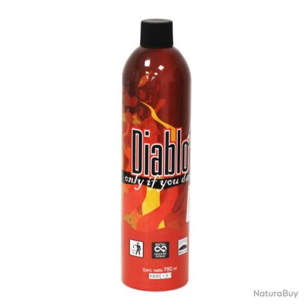 GREEN GAZ GBB AIRSOFT / AIRGUN DIABLO 750 ML