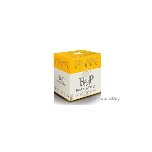 CARTOUCHE BASCHIERI & PELLAGRI F2 CLASSIC FIBER CAL.20 30G BG PAR 50