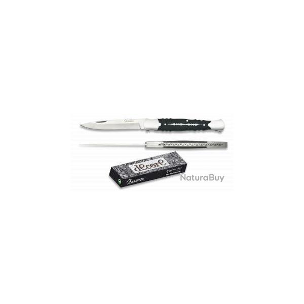 Couteau pliant Albainox. C�te noir. L8.8