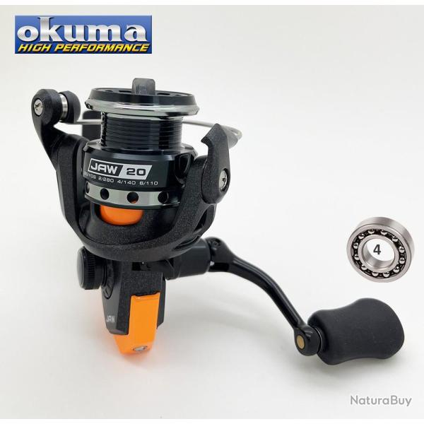 Moulinet leurre truite Okuma Jaw 2 000