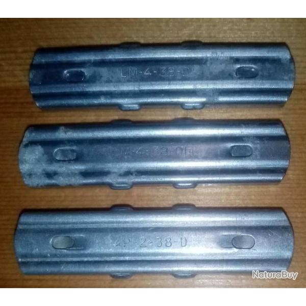 Lot de 3 lames chargeur de 1938