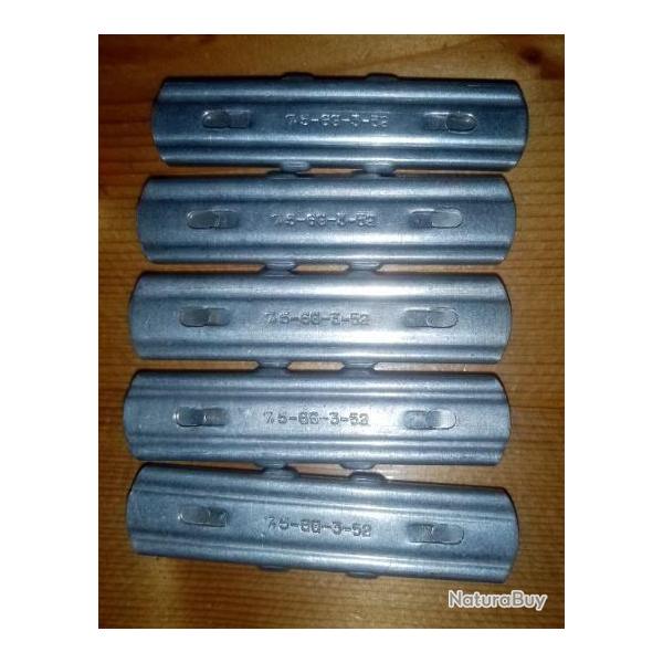 Lot de 5 lames chargeur de 1952