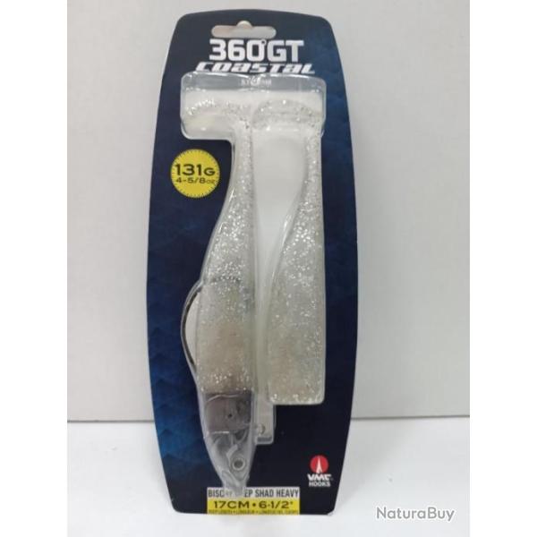 !! Leurre STORM BISCAY DEEP SHAD HEAVY 17CM 131 Grs SILVER GLITTER !!