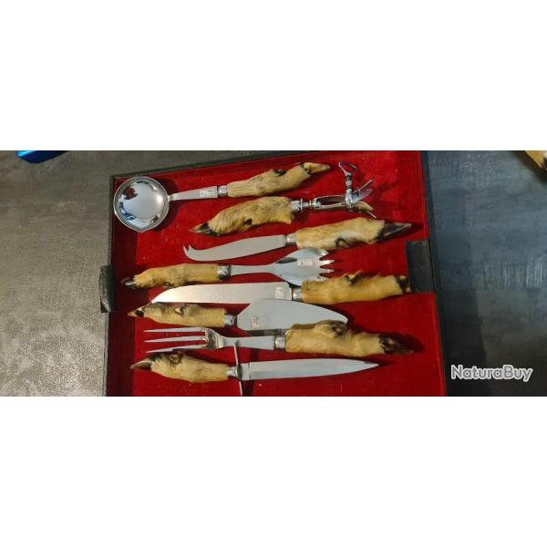 SERVICE de TABLE CHASSEUR