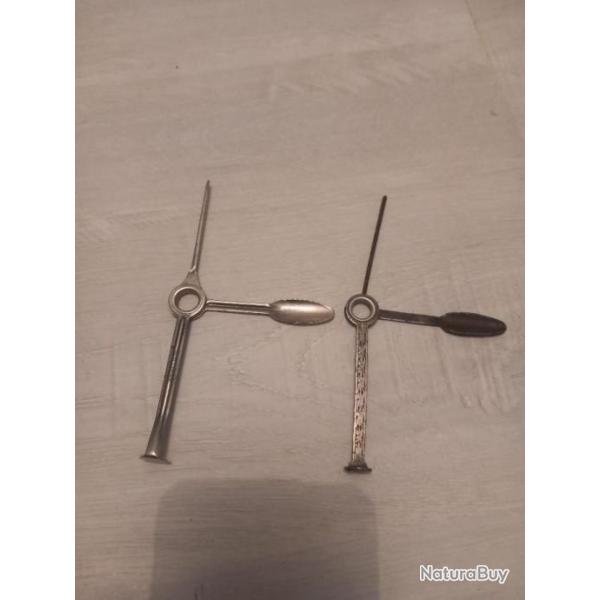 Nettoyeur de pipe ancien