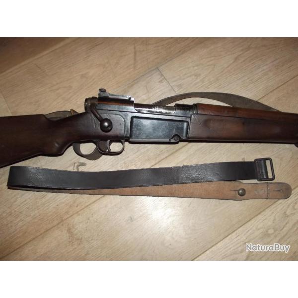 BRETELLE BERTHIER,LEBEL ,MAS 36 fsa ,TAR cuir noir Occasion.