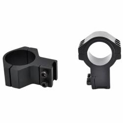 Paire de colliers de montage extra haut en alliage d'aluminium rail 11mm avec diam&egrave;tre 25,4mm / 30mm