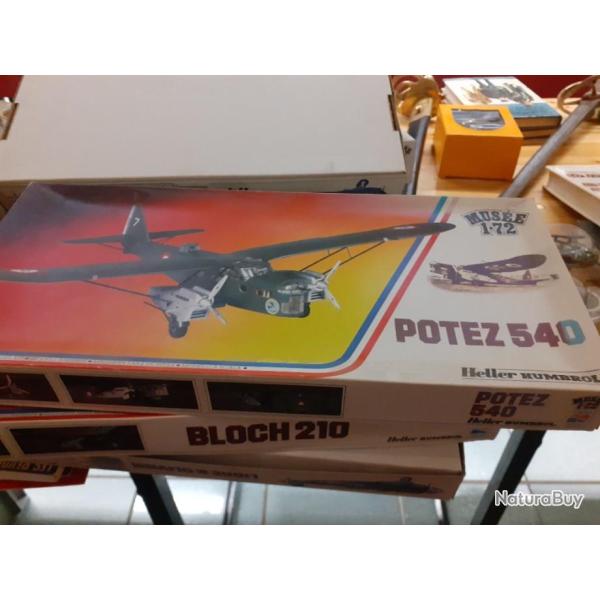 8 maquettes a construire ech 1/72* aviation franaise 1935/40