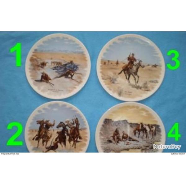 Assiette de Collection "REMINGTON" n�4 !