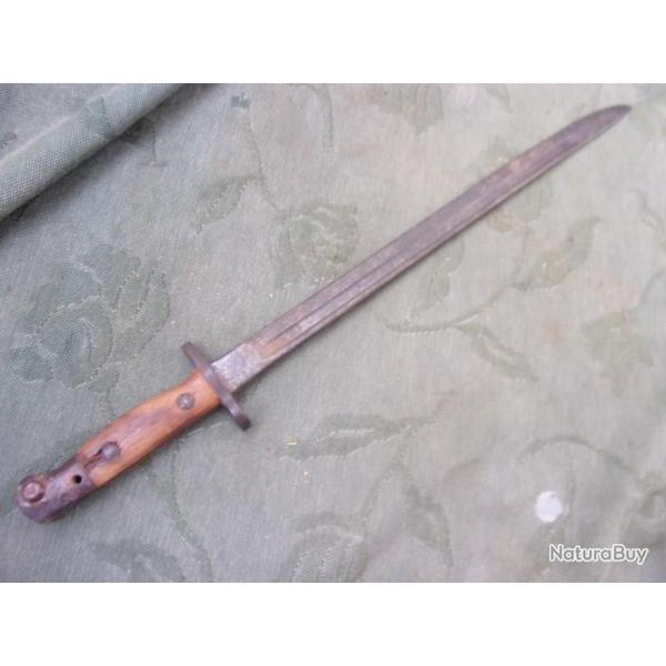 baionnette anglaise 1907