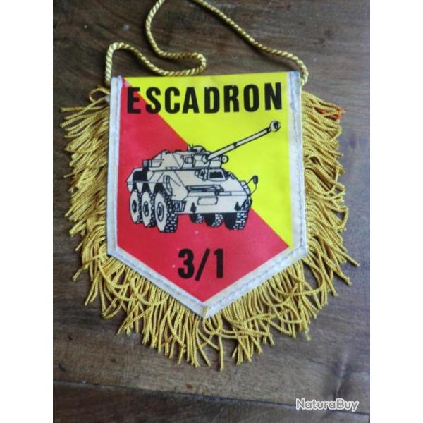 fanion escadron 3/1   1er groupement blinde