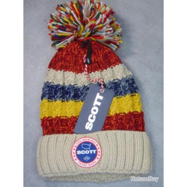 bonnet double polaire scott BEIGE