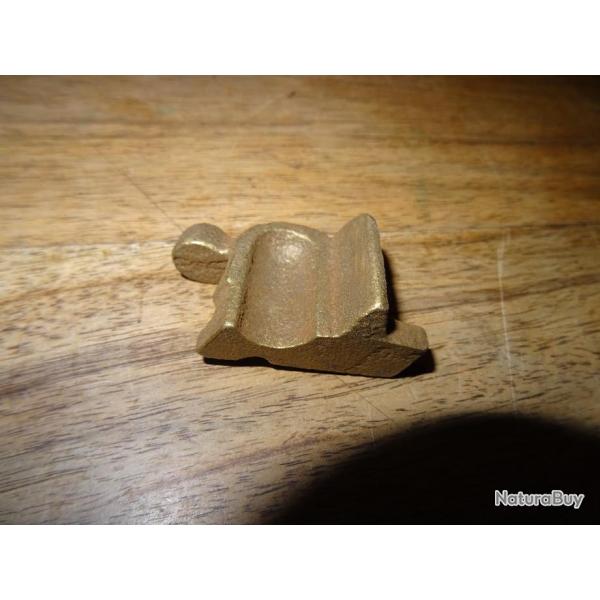 Ebauche de bassinet en laiton de fusil � silex r�glementaire Fran�ais