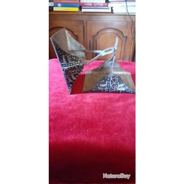 Paire d'�triers Arabes .Lot N 1 .