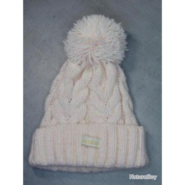 BONNET HIVER MANOUKIAN ROSE