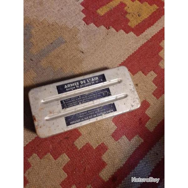 Boite vide ration de secours armee de l air francaise 2