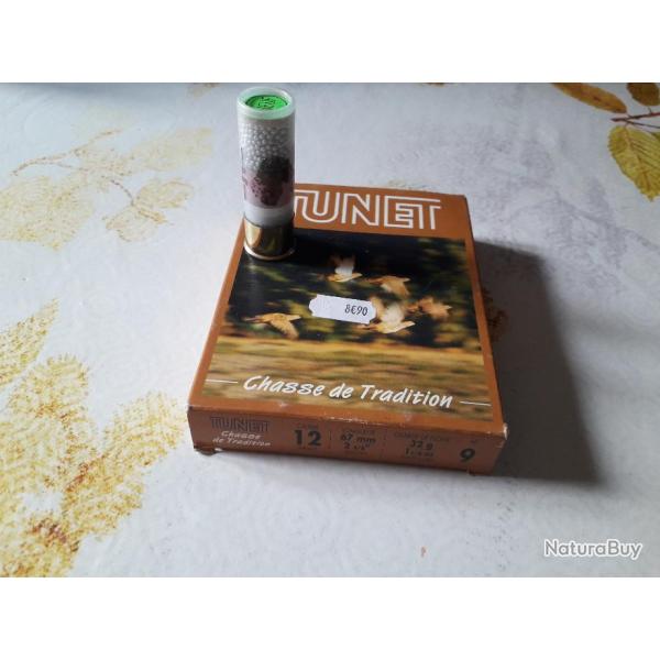 10 cartouches CHASSE DE TRADIION TUNET nr 9