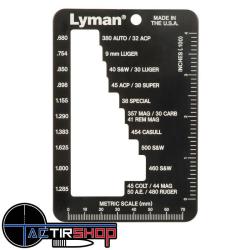 Jauge Lyman E-Zee Pistol & Revolver Case Gauge