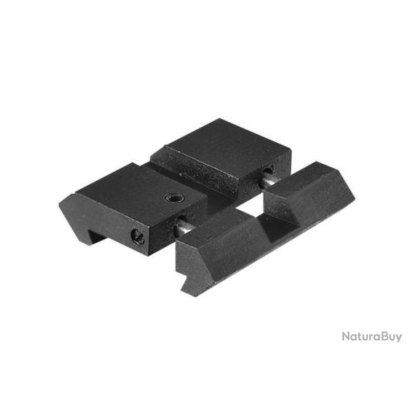 LOT DE 2 ADAPTATEURS POUR RAILS 11 MM - 21 MM