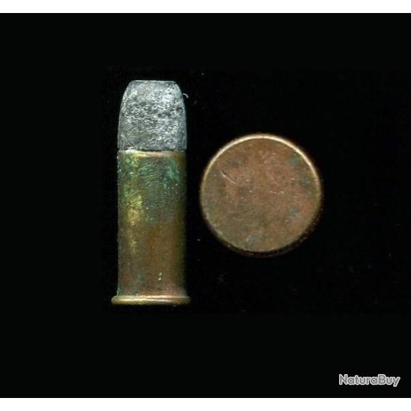 .32 Long Rimfire - percussion annulaire - �tui laiton cuivr� - balle plomb pointe plate