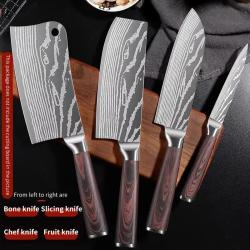 Couteau Chef Pro Style Damas Acier Inox-4pcs