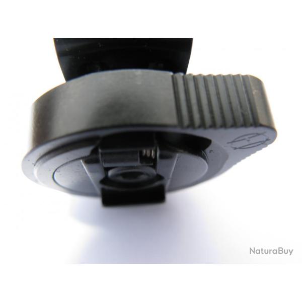 Serrure pour montage pivotant HMS pour rail avec une queue d'arronde de 12 mm