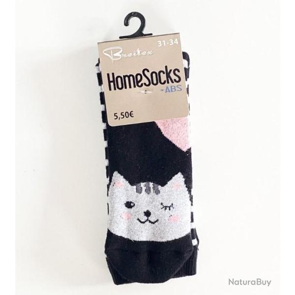 CHAUSSETTES ENFANTS ANTI DERAPANTES CHATS