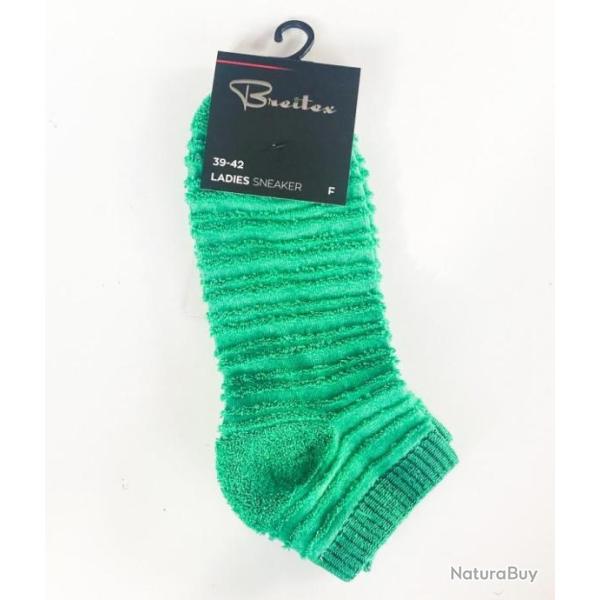 chaussettes femme  courtesvertes