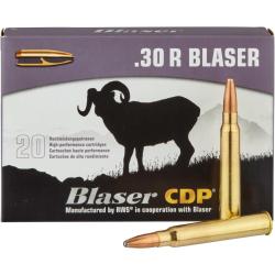 .30 R Blaser, CDP (10,7gr) (Calibre: .30 R Blaser)