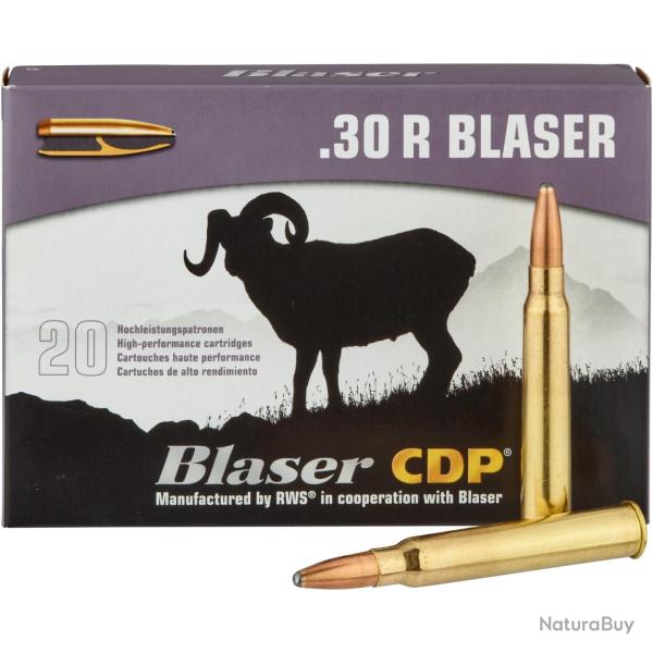 .30 R Blaser, CDP (10,7gr) (Calibre: .30 R Blaser)