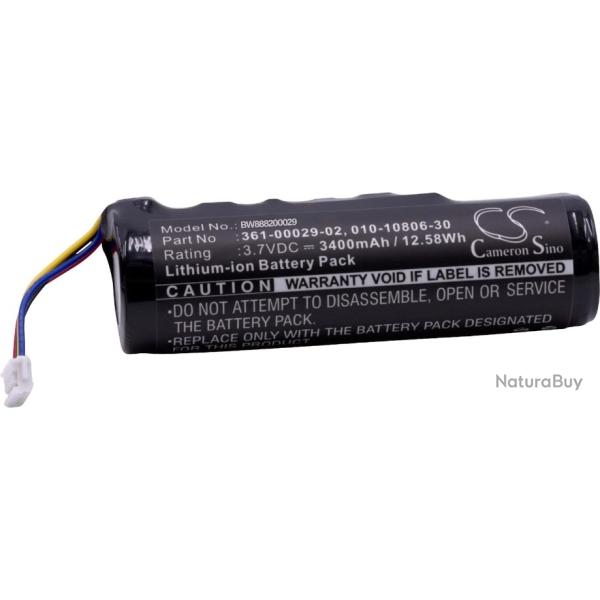 batterie CAMERON SINO pour Garmin collier DC50 T5 TT15 3400maH