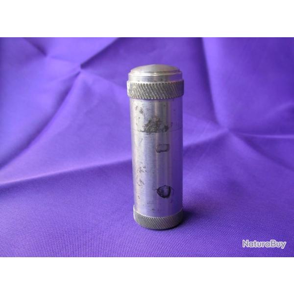 WW2/POST ALLEMAGNE BRIQUET A ESSENCE ALLEMAND EN ALUMINIUM DEVISSABLE AVEC OUATE ET MCHE