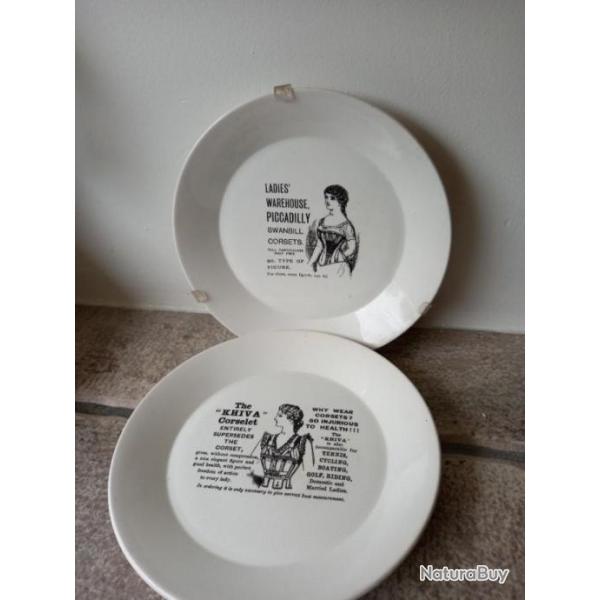 Assiettes Vintage Portmeirion Stoke on