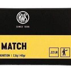 RWS Pistol Match cal.22lr x50